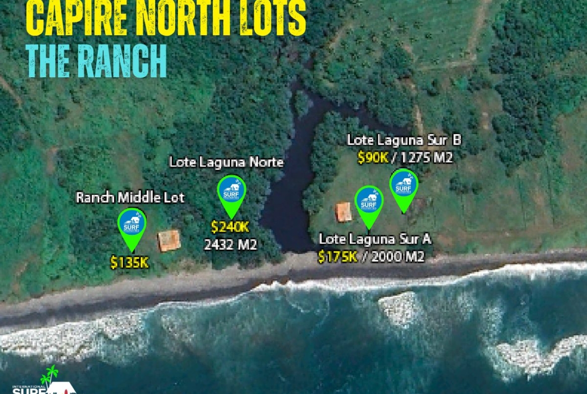 Ranch North Lots Playa Capire